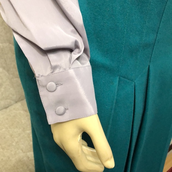 🌺VINTAGE KRISTINA ALEXANDER BLOUSE SIZE 10 - Picture 5 of 12